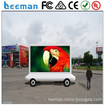 outdoor truck led display Leeman 2015 mobile truck led display